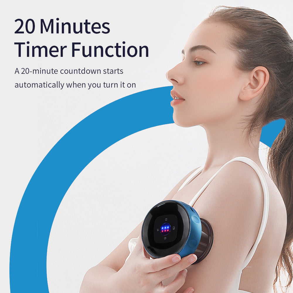 Electric Vacuum Cupping Massager – Anti-Cellulite Body Sculpting & Guasha Scraping Tool