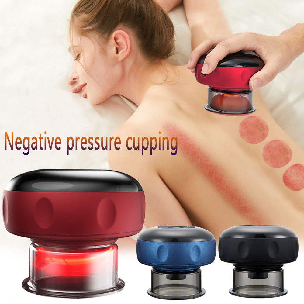 Electric Vacuum Cupping Massager – Anti-Cellulite Body Sculpting & Guasha Scraping Tool