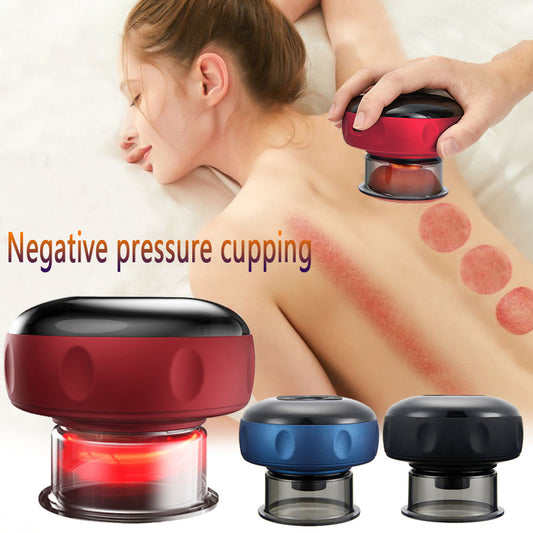 Electric Vacuum Cupping Massager – Anti-Cellulite Body Sculpting & Guasha Scraping Tool