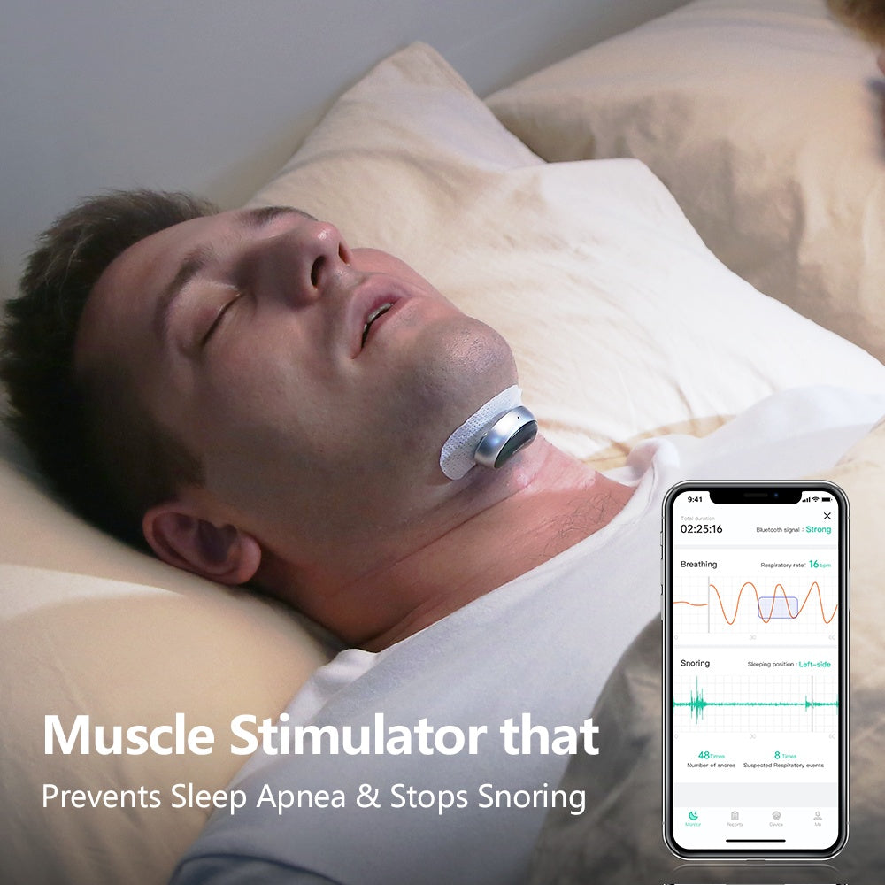 Smart Anti-Snoring Device – Electronic Muscle Stimulator Pro