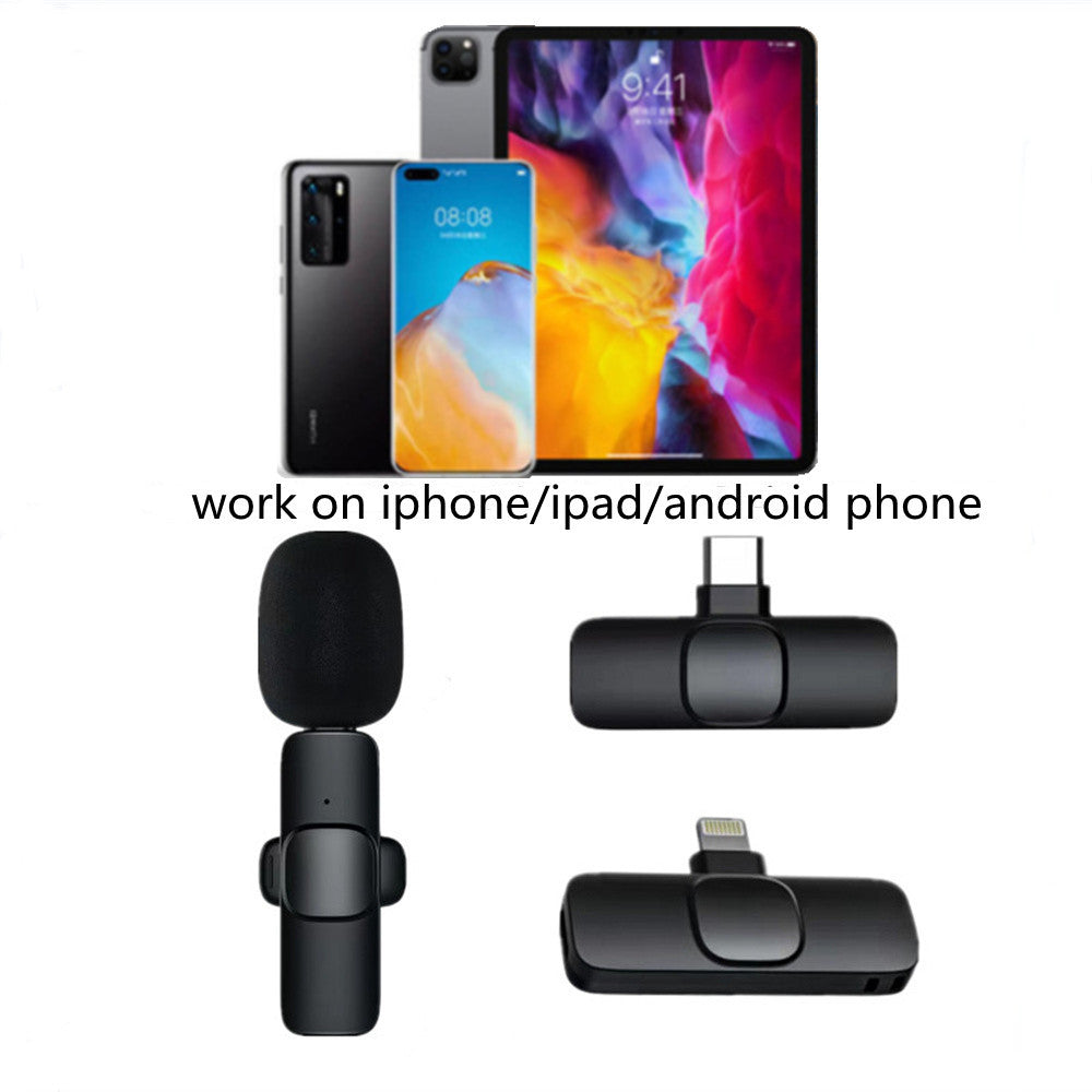 Compact Wireless Microphone – Ideal for Vlogging, Gaming & Live Streaming