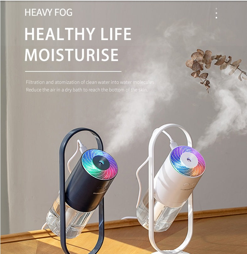 Magic Shadow USB Air Humidifier with Projection Night Light – Ultrasonic Mist Maker