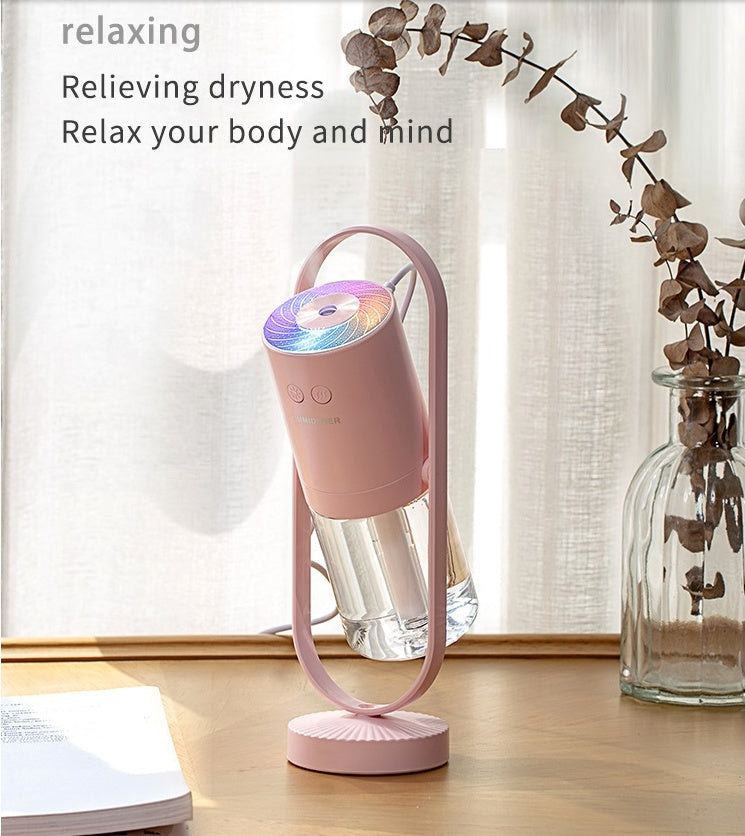 Magic Shadow USB Air Humidifier with Projection Night Light – Ultrasonic Mist Maker