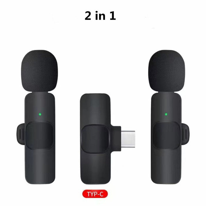 Compact Wireless Microphone – Ideal for Vlogging, Gaming & Live Streaming