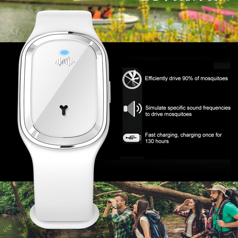 Outdoor Ultrasonic Mosquito Repellent – Safe for Kids, Adults & Pregnant Women