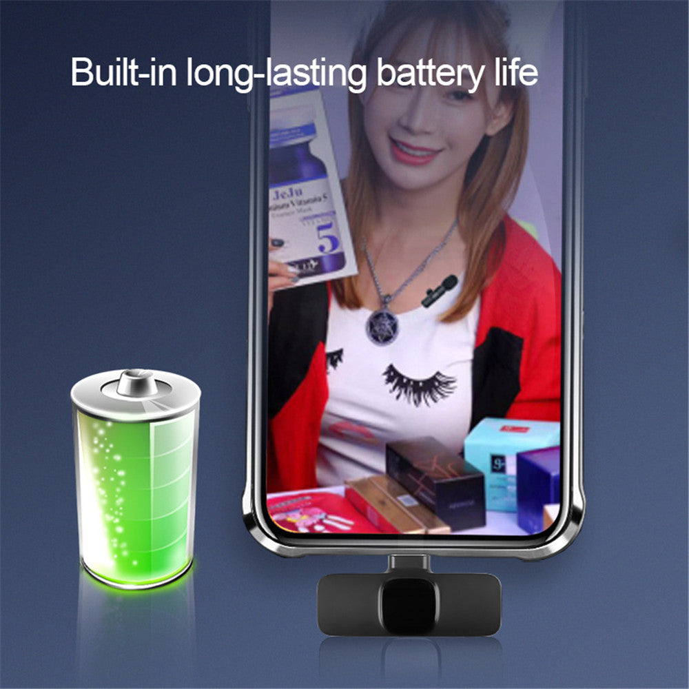Compact Wireless Microphone – Ideal for Vlogging, Gaming & Live Streaming