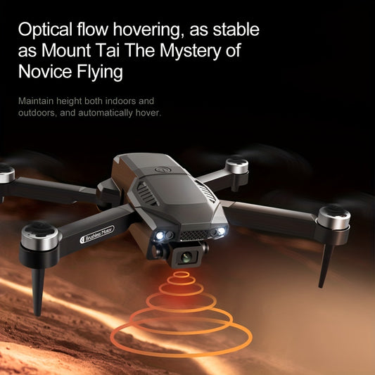 ESULOMP F196 Brushless Drone with HD Dual Camera – Optical Flow Positioning Quadcopter