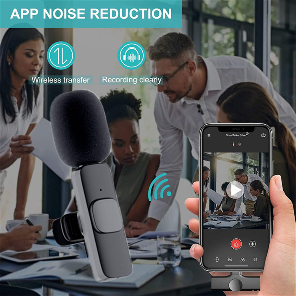 Compact Wireless Microphone – Ideal for Vlogging, Gaming & Live Streaming