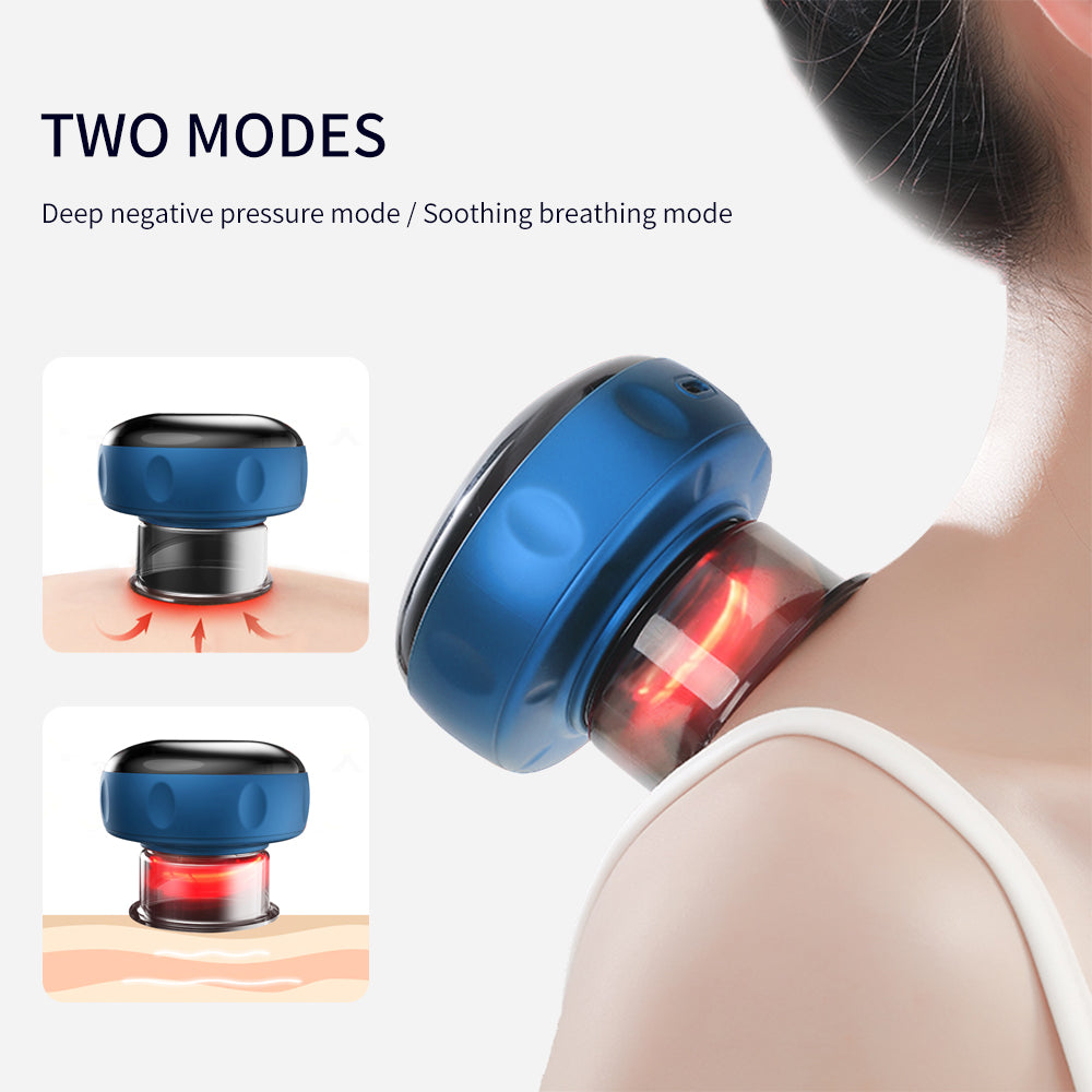 Electric Vacuum Cupping Massager – Anti-Cellulite Body Sculpting & Guasha Scraping Tool