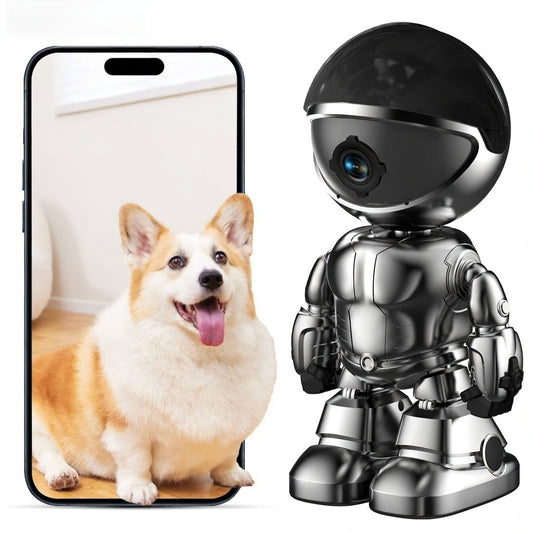 Smart Robot Camera — 3MP WiFi IP, HD Baby Monitor, Home Security